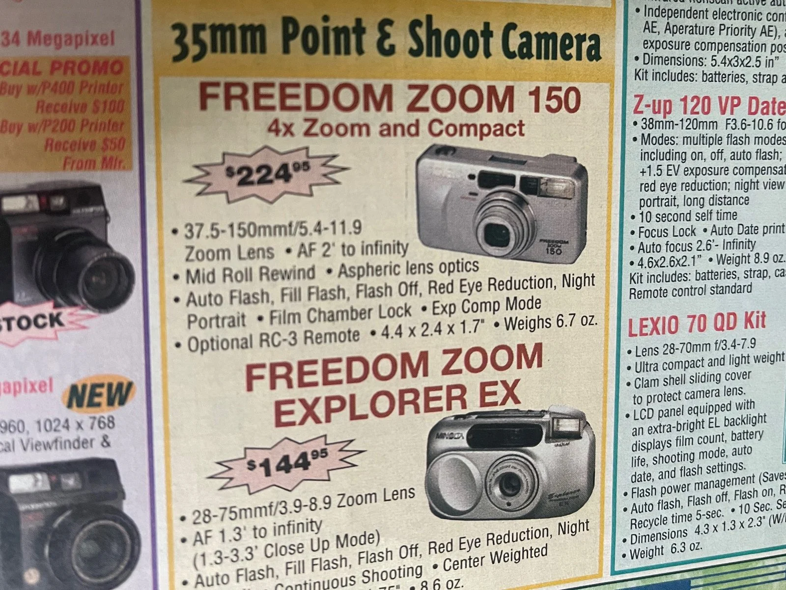 Minolta 125 camera review and Luminar Neo software — FERNS & FEATHERS